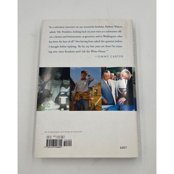 President Jimmy Carter Signed Book Beyond The White House HC DJ 1st JSA Read - Picture 6 of 7